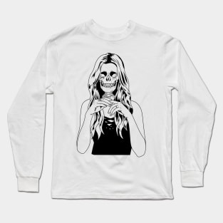 Lady of the Skull Long Sleeve T-Shirt